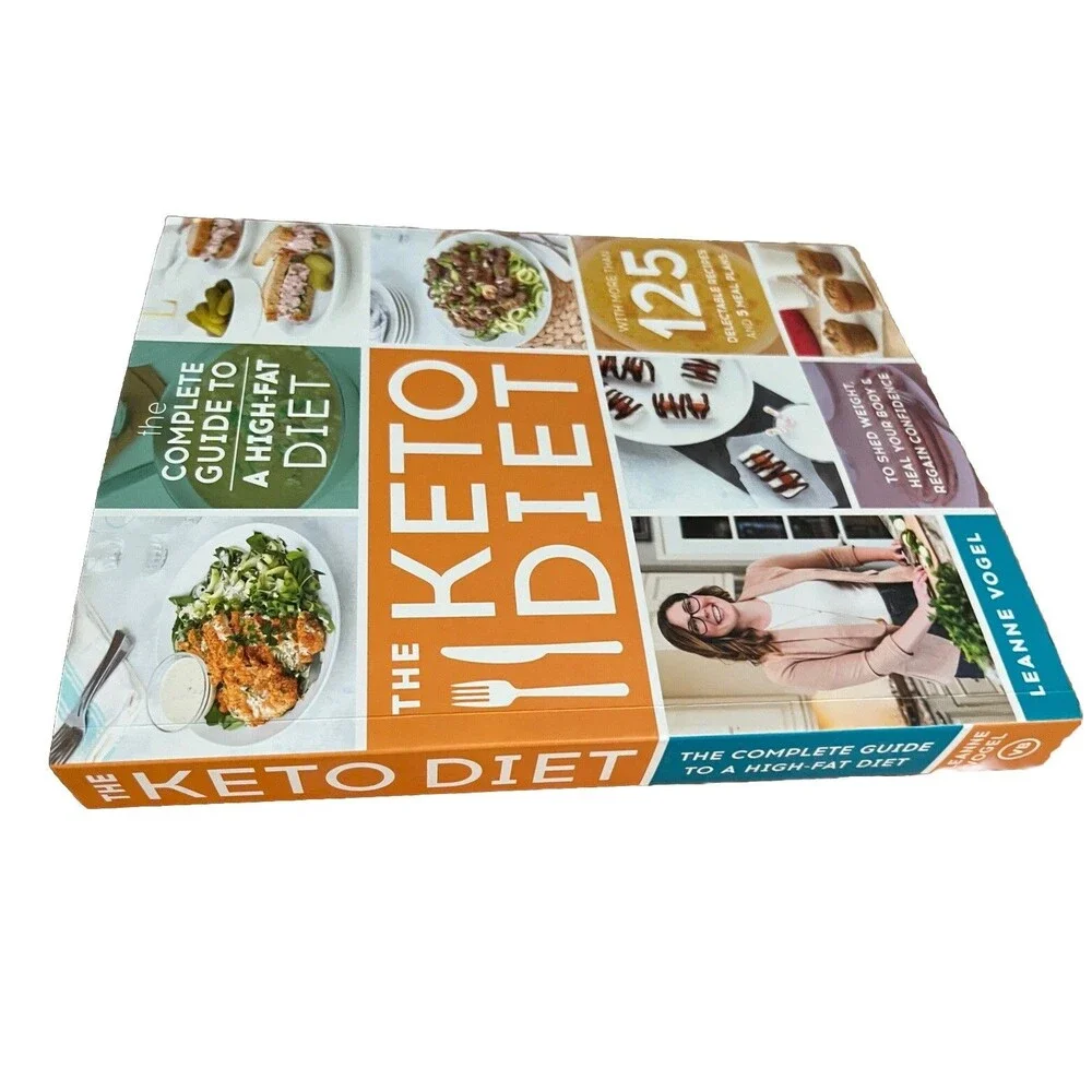 Keto Diet Cookbook Complete Guide to a High Fat Diet 125 Recipes 5‎ Meal Plans